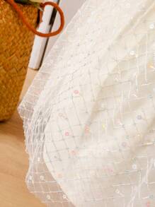 European And American Style Girl Summer New Patchwork Short Sleeve Princess Dress