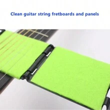 HOKE Toallitas limpiadoras para cuerdas y diapasón de guitarra, toallitas limpiadoras suaves para el Body de la guitarra, no dañan el acabado