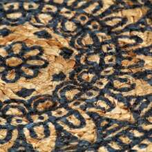 Round Dark Blue Placemats Set Of Six 38 Cm Stylish Table Decor -Friendly Dining Accessories - Blue - View 3