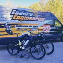 Enduro Engineering Mountain Bike Or E-MTB Stand Bike Repair Washing Maintenance - Grey - View 3