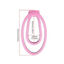 BDSM Clip Panty Chastity For Male Mimic Female Pussy Chastity Device Light Plastic Trainingsclip Cock Cage Adult Sex Toys