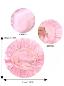 1/2 szt. jedwabnego czepka do spania, satynowe czepki do włosów, miękka elastyczna jedwabna czepka do spania, jedwabna opaska do włosów kręconych, wystrój łazienki, jesienna dekoracja na powrót do szkoły