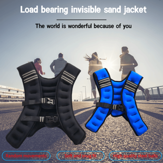 1 pieza Chaleco de running para hombres y mujeres con bolas de acero invisibles y diseño en forma de X para soportar peso: incluye suavidad agradable para la piel, transpirabilidad ajustada, tela de buceo, bolas de acero rellenas libres de polvo, hebilla fija y diseño de almacenamiento. Adecuado para ciclismo, running, entrenamiento escolar, entrenamiento de gravedad, deporte de fitness. Ideal como regalo (apto para el Día de San Valentín, Navidad, Año Nuevo, Día del Padre), Gimnasio