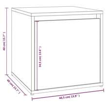 Smoked Oak Engineered Wood Hallway Furniture Set With Storage Solutions - Brown - View 9