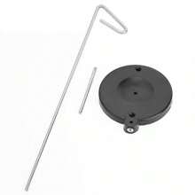 Single Pagoda Thread Cone Holder Stand With Metal Loop For Sewing, Quilting & Knitting Equipment Accessories - Black - View 6