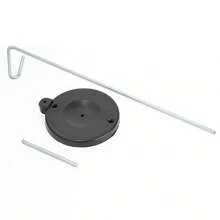 Single Pagoda Thread Cone Holder Stand With Metal Loop For Sewing, Quilting & Knitting Equipment Accessories - Black - View 7