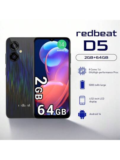 redbeat D5 3GB RAM 128GB スマートフォン redbeat D5 3GB RAM 128GB スマートフォン