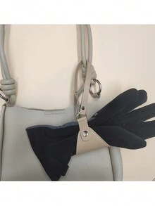 1 pieza Soporte para guantes de PU con cordón, clip de sombrero de moda, clip de almacenamiento de toallas, clip para guardar guantes, sombreros, bufandas y bolsos, fácil de instalar, montado en la pared para almacenar guantes y bufandas, perfecto para viajes y ciclismo en San Valentín - Multicolor - Ver 6