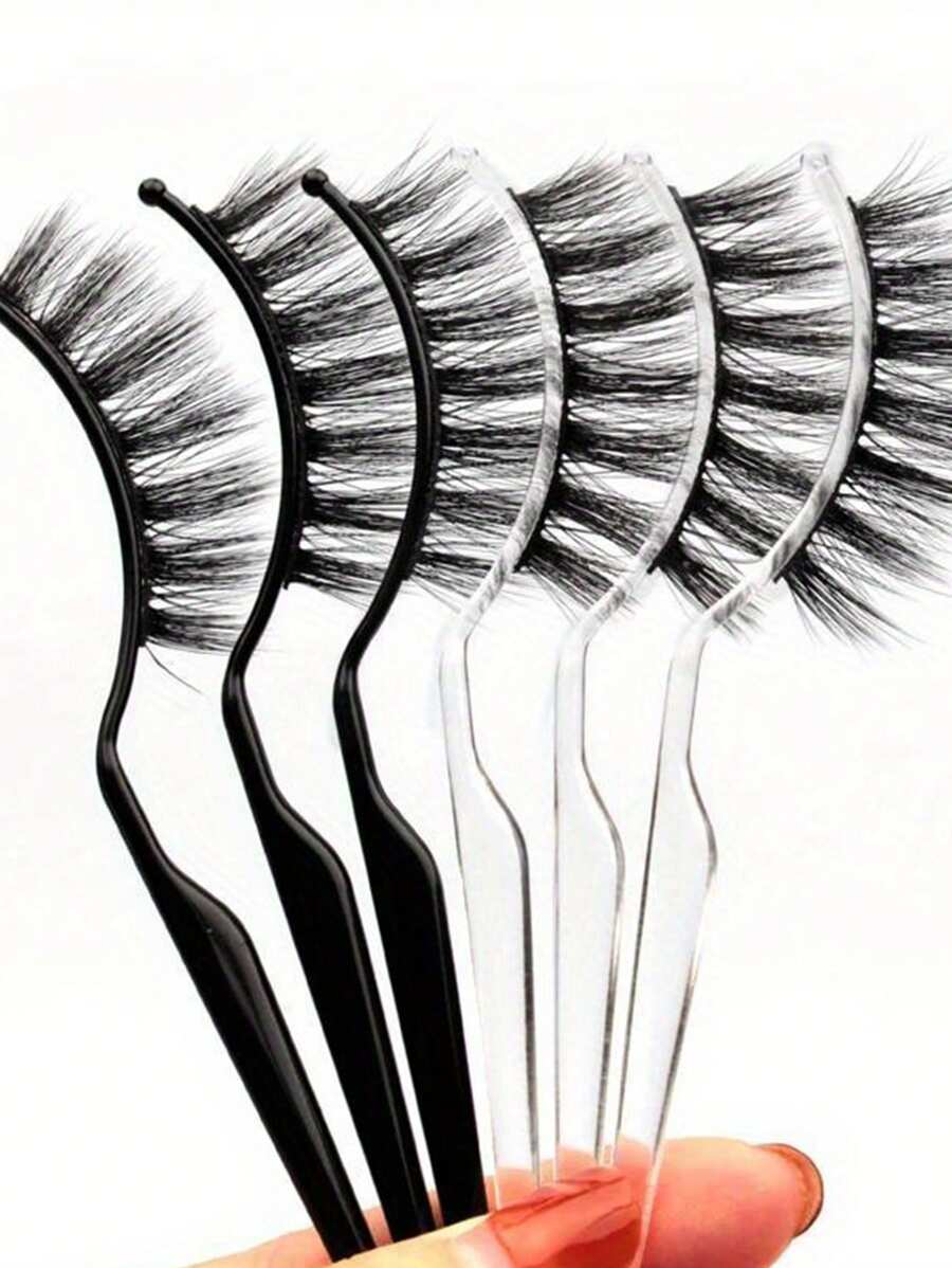 5 件可调节假睫毛展示架 - 耐用、沙龙级睫毛架、完美贴合、易于组装和节省空间的设计，适合家庭和专业使用 - 彩色 - 查看 1