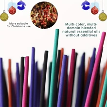 20/40/80/160pcs Bulk Assorted Incense Sticks, Lavender, Rose, Cherry Blossom, Lemongrass, Jasmine Fragrance, Suitable For Home, Outdoor Use. Extra Long Size, Wholesale Quantity Gifts Birthday Graduation