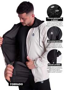 Type One Men Jackets & Coats - Navy Blue - View 2