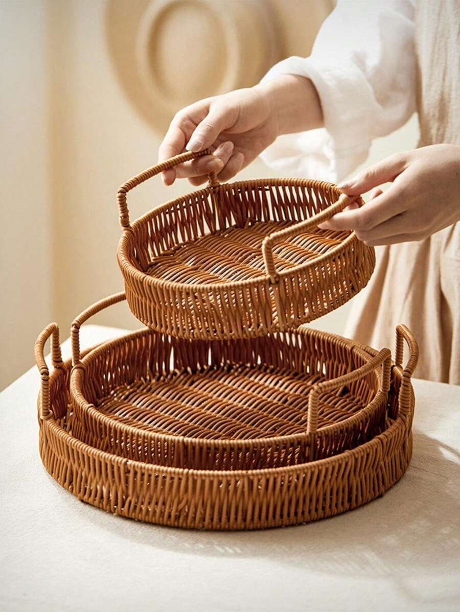 1 cái Giỏ màu trơn, Nhà bếp, Quà tặng Giáng sinh