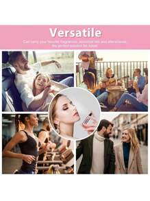 30-1 件香水可再填充瓶，高端喷雾瓶，保湿喷雾瓶，适用于香水和爽肤水，超细雾，方便旅行装迷你瓶 5ml - 彩色 - 查看 2