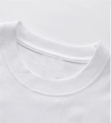 Who Afraid Of Little Old Me Heart Printed Pattern Cotton T-Shirt Casual Round Neck Short Sleeved Cute Casual Women's Clothing Latest Fashionable Women's Clothing - trắng - Xem 3