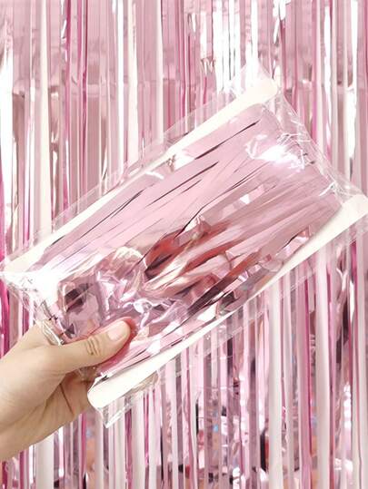 kumozawa 2m Balloon Rain Curtain, Wedding Birthday Party Decorative Accessories, Tassel Garland Door Curtain