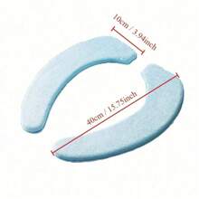 1 Pair Thick Toilet Seat Cover, Home Toilet Seat Cushion, Woolen Plush All Season Toilet Seat Pad, Waterproof Toilet Seat Cushion Bathroom Decor Fall Decor