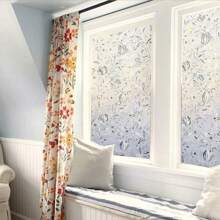 Tulip Frosted Window Film, Anti-Glare, Anti-Peeping Privacy Protection, Suitable For Bathroom, Shower Room, Kitchen. Easy To Apply, No Glue, Waterproof, Oil-Proof, Moisture And Mildew Resistant, Odorless, Can Be Applied To Smooth Surfaces Gifts Birthday Graduation - Internet Celebrity Glass Film - View 6