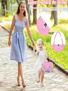 Juguete Tablero Sensorial Educativo Montessori 1 A 6 Años - Rosa - Ver 4