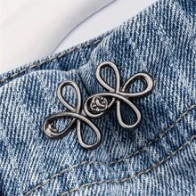 4 件装可调节皮带扣 - 无缝且可拆卸，银色金属，缝纫和针织用品 - 彩色 - 查看 12