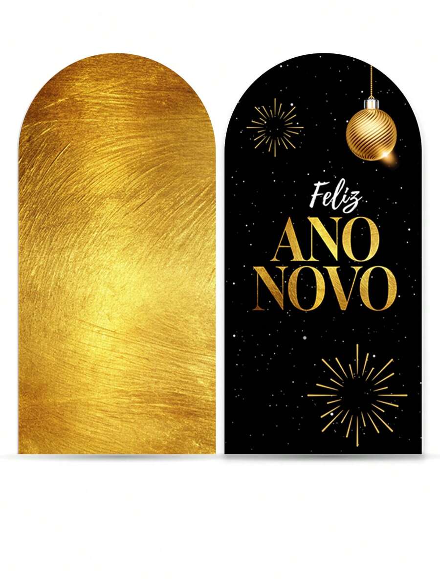 Roman Panel Cover Easy To Wear Sublimated Party And Birthday Decoration Various Themes New Year's Eve Party Golden Celebration - Bảng La Mã 5120 - Xem 1