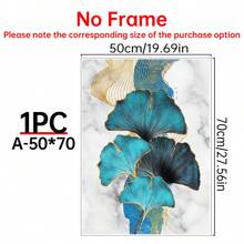 1pc Phong cách Bắc Âu, Lá bạch quả trừu tượng, Tranh khung hoàn thiện, Tranh khung bảng mật độ, Tranh in vải nghệ thuật, Thích hợp cho phòng khách phòng ngủ, Có thể tái sử dụng, Tranh trang trí tường có thể tháo rời với tranh khung, Áp phích cho phòng, Nghệ thuật treo tường vải, Trang trí nhà cửa, Trang trí phòng hiện đại thẩm mỹ, Trang trí tường Cottagecore, Trang trí văn phòng - Nhiều màu - Xem 17