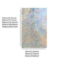 رمضان غشاء زجاج للنوافذ بشكل هلال القمر، للحماية الخصوصية، أسود داكن، شفاف ولكن ليس عديم اللون، مناسب للحمام وغرفة الاستحمام والمطبخ. سهل التطبيق، يمكن تركيبه بواسطة شخص واحد، التصاق إستاتيكي بدون غراء، مقاوم للماء والزيت والرطوبة والعفن، خالي من الروائح، يمكن تطبيقه على أي سطح ملس ومستوي، يمكن إلصاقه برش الماء، لا يترك بقايا عند إزالته - فيلم زجاجي لمشاهير الإنترنت - مشاهدة 2