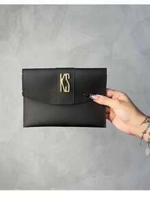 Kit Bolsa Feminina de Obro Mochila Festa Porta Documento 4 Peças A preço de 1 - Preto - Visão 8