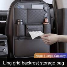 1pc Car Seat Back Storage Bag Car Storage Bag  Car Tissue Box Car Seat Back Storage Rack Car Seat Back Storage Bag