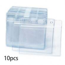3/5/10/20/30/50/100 Piece PVC Card Holder, Social Security Card Case, Transparent Waterproof Credit Card And Medicare Card Case With Easy To Insert Design - Keep Your Card And Clean! Wedding Season, Mother's Day, Graduation, Eid Gifts
