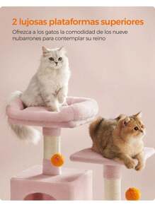 Feandrea Árbol para Gatos MPCT192P01 - Rosa - Ver 3