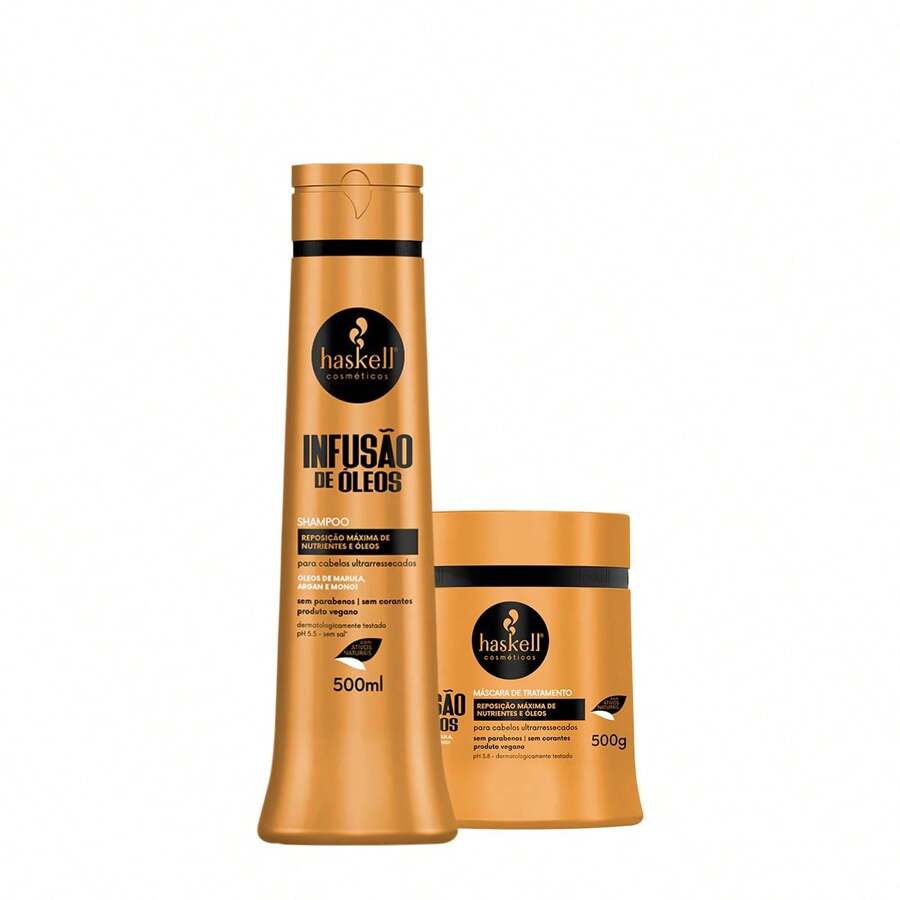 Haskell Oil Infusion Shampoo And Mask Kit G (2 Products) - 彩色 - 查看 1