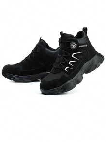 Nuevos zapatos de seguridad unisex de caña alta, zapatos de trabajo livianos con puntera de acero, antichapalón, anti-perforación, botas de senderismo protectoras, resistentes al agua, antideslizantes, resistentes al desgaste para construcción e uso industrial