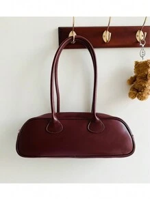 Französischer Stil Nischentasche für Frauen 2024 Neuer modischer und hochwertiger Stil, Westlicher Stil Handtasche, Umhängetasche, Beliebte Baguette Tasche für die Achsel