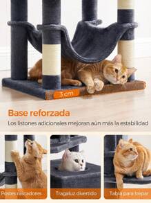 Feandrea Árbol para Gatos MPCT192P01 - Rosa - Ver 9