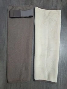 1件加长保暖抓绒护膝，带防滑带，秋冬季保暖护膝，保护关节 - 彩色 - 查看 8