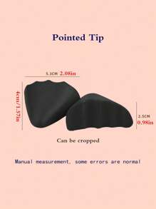 4pcs Shoe Toe Inserts, Unisex Shoe Size Reducer Cushion Pads, Fit Sneakers/Loafers, Anti-Slip & Anti-Friction