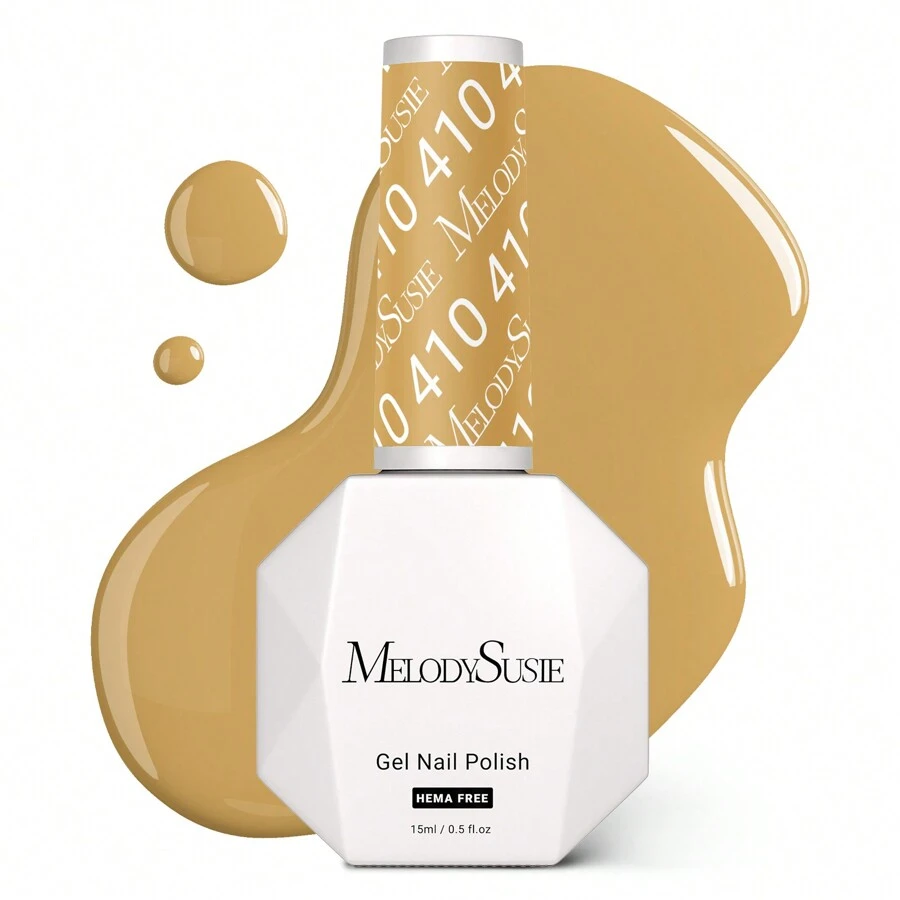 Hema Free Gel Nail Polish 0.5 Fl Oz – UV Soak Off Manicure, Salon-Quality DIY Nail Art, Gentle Formula For Sensitive Nails - Champagne - View 1