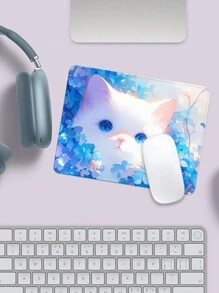 A Customizable Mousepad For Office Use, 24cm*20cm,You Can Add Your Photos To Make Your Own Personal Mousepad