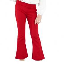 Kit With 3 Flare Ballerina Pants Crepe Mesh Children's Uniform Kids And Teenagers - 什錦 - 查看 8