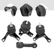 4pcs Engine Motor & Trans Mount Set For 3.5L 07-17 Toyota Camry And 08-12 Avalon
