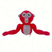 Juguete de peluche suave de gorila de 40 cm/15,75 pulgadas - Regalo adorable para aficionados a los juegos, muñeco de peluche para el cumpleaños, mejor opción para niños, compañero de juegos de etiqueta, compañero de mimos, juguete de malvavisco, mimos, amigo para abrazar, muñecos de peluche lindos, juguete de peluche de Poppy Playtime, animal