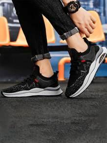 Casual, Modern And Versatile Sneakers - 黑色 - 查看 7