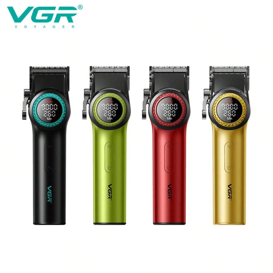 VGR VGR Haarschneidemaschine 9000 U/min 21-Gang Geschwindigkeit Trimmer ...