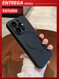 1 Peça Capa Magnética Para Telefone, Capa de Celular Slim Case de Indução Magnética, Compatível Com iPhone17/17Pro/17ProMax/iPhoneAir/16/16Pro/16Plus/16ProMax