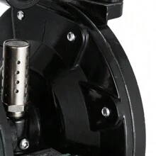 SENDERPICK Air-Operated Double Diaphragm Pump Double Diaphragm With 1 Inch Inlet And Outlet - Black - View 5