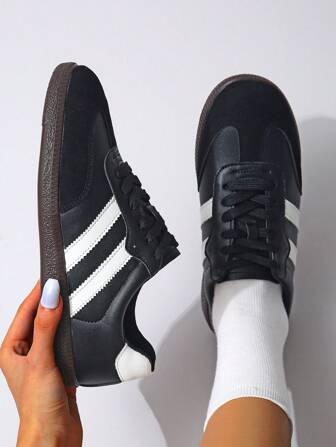 German Training Shoes Women's Casual Sports Shoes Soft Sole Campus Style Ins All-Match Sneakers