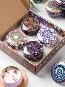 20 Scents- 9pcs/4pcs/1pc Aromatherapy Candles, Vases Candles, Homemade Soy Candle Cups, Vases, And Candles In Homemade Soy Candle Cups Are Perfect, Perfect Gift For Family And Friends, Tin Cans Of Aromatherapy Candles, For Birthday, Valentine's Day Or Mother's Day Travel, Aromatherapy Gift Box,Christmas Decorations,Christmas Decor, Valentine's Day New Year Christmas Gift Gifts Graduation