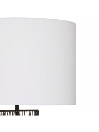 Atmosphera Straight Vloer Lamp "Tropique" 147 Cm Black. Free Shipping In 24/48h view 3