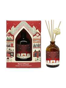 8 Stücke/Set, Flammenloser Duftdiffusor Set (1 Flasche Duftöl + 6 Stücke Diffusor Stäbe + 1 Rattankugel) 100ml Schlafzimmer Lufterfrischer Ätherisches Öl Langanhaltender Duft Flüssigkeit Nicht-Flamme Rattan Diffusor, Geschenk, Party Zubehör, Aromatherapie Ätherische Öle Heim Dekoration Weihnachtsdekorationen Raumdekoration Weihnachten, Weihnachtsgeschenke - Multi-Geschmack - Übersicht 11