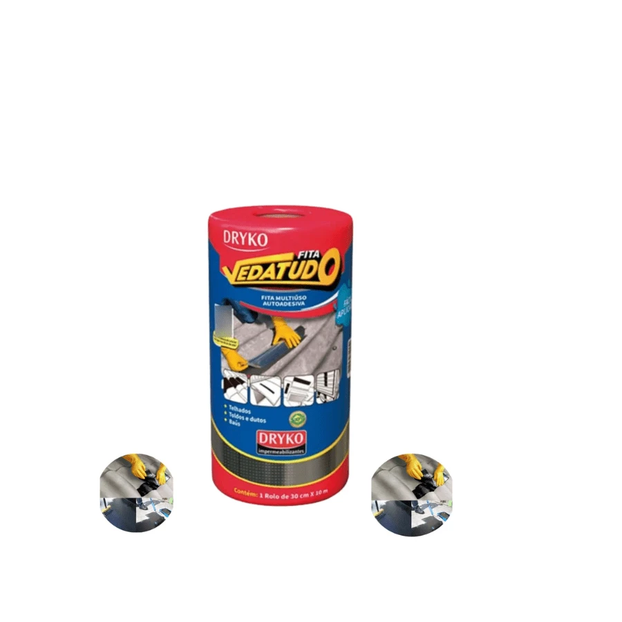 Multipurpose Aluminized Self-Adhesive Asphalt Blanket Tape 30 Cm X 10 M - 均碼 - 查看 1